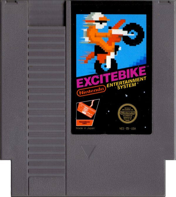 Excitebike NES - Video Game - Used - CaveGamers - Image 3