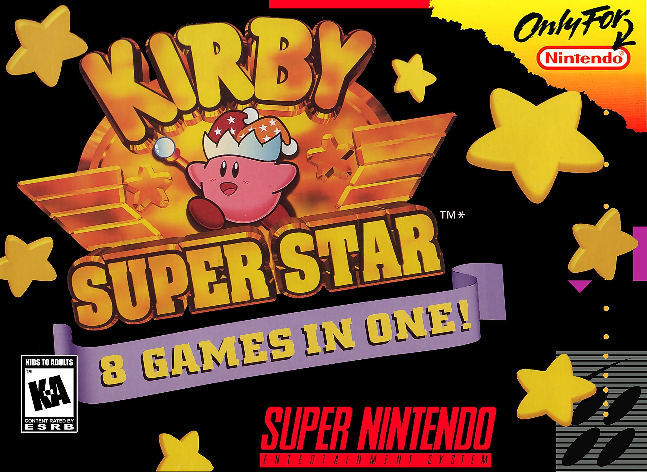 Kirby Super Star SNES - Video Game - Used - CaveGamers