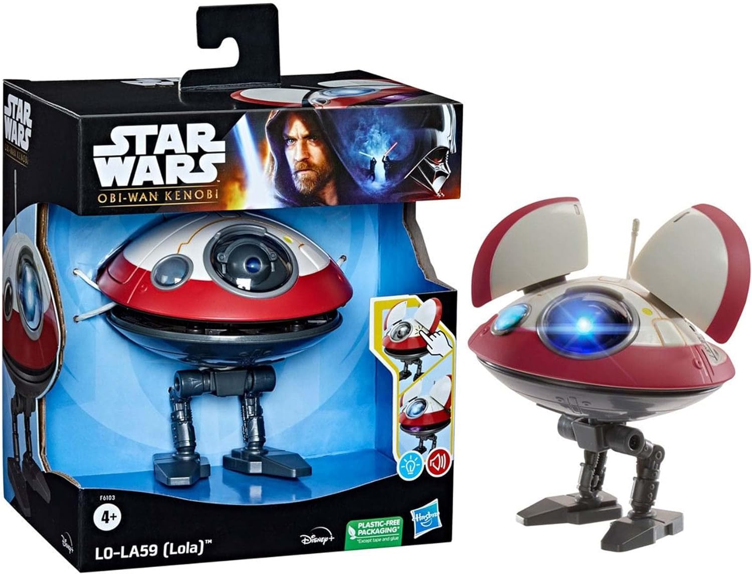 Star Wars L0-LA59 (Lola) Interactive Droid (Obi Wan Kenobi) - Star Wars