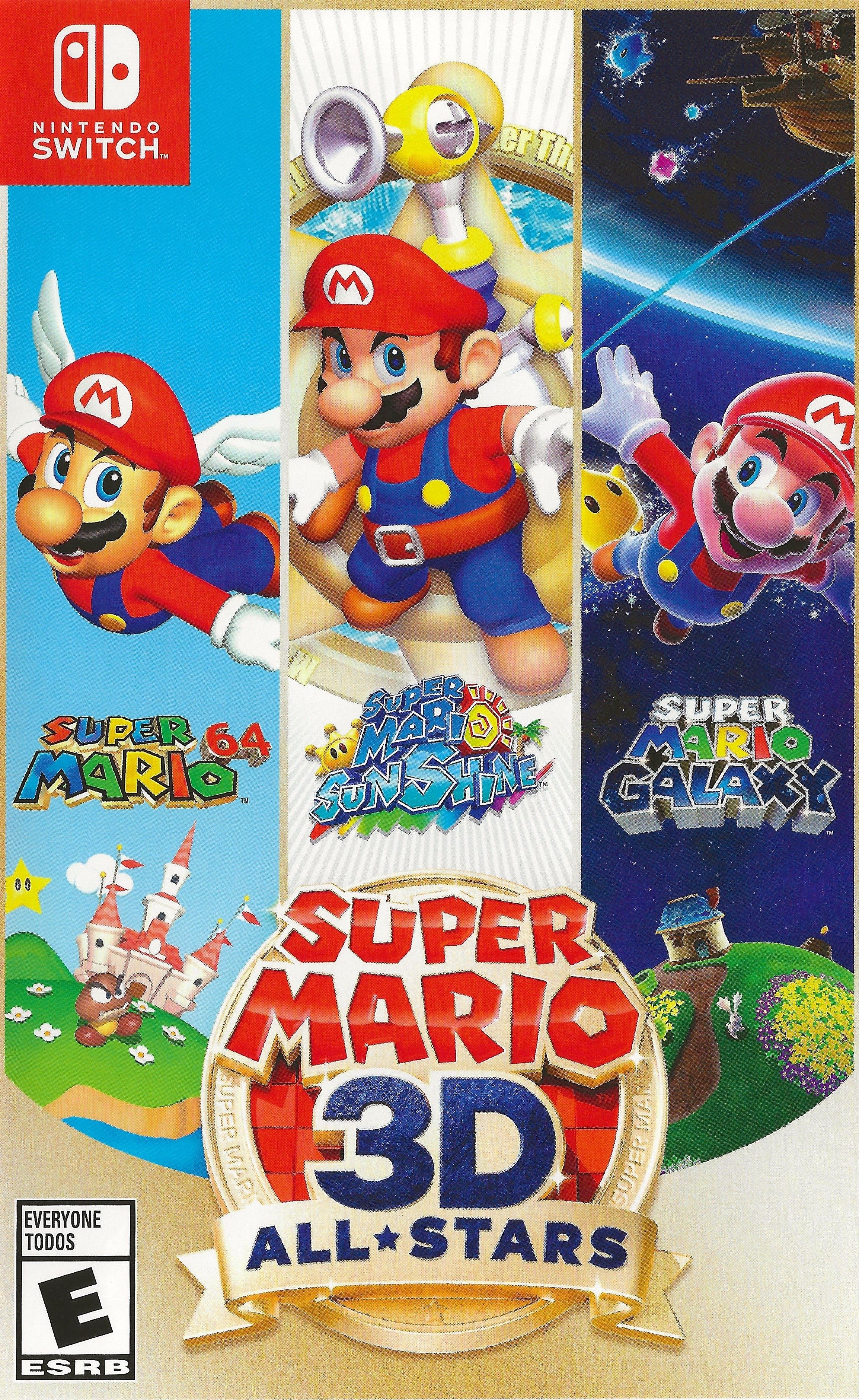 Super Mario 3D All Stars Switch - Video Game - Used - CaveGamers