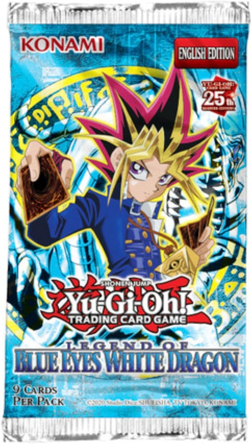 Yu-Gi-Oh! TCG: 25th Anniversary Legend of Blue Eyes White Dragon Booster Box - Trading Card - New - CaveGamers - Image 2