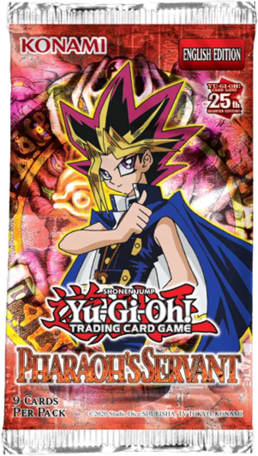 Yu-Gi-Oh! TCG: 25th Anniversary Pharaoh's Servant Booster Box - Trading Card - New - CaveGamers - Image 2