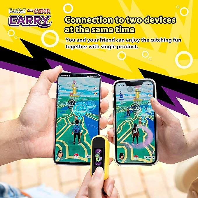 Pocket Auto Catch Carry Pokemon Go - Black - Video Game Accessory - New - CaveGamers - Image 4