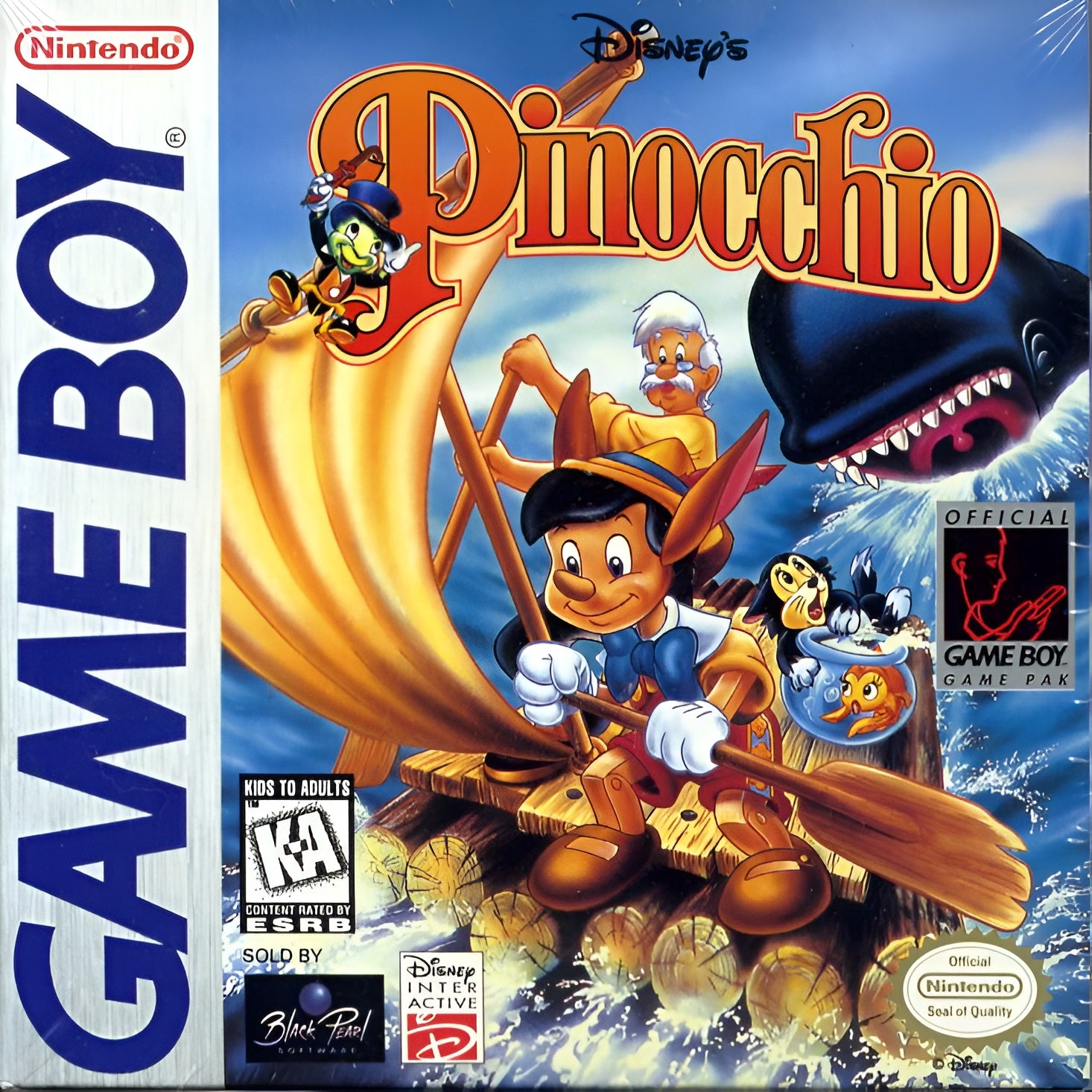Disney's Pinocchio Game Boy - Video Game - Used - CaveGamers