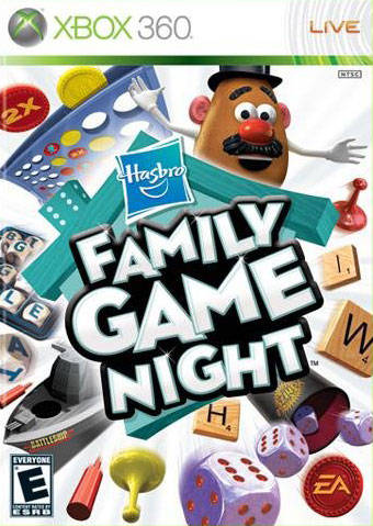 Hasbro Family Game Night Xbox 360 - Video Game - Used - CaveGamers