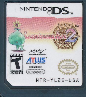 Luminous Arc 2 DS - Video Game - Used - CaveGamers - Image 3