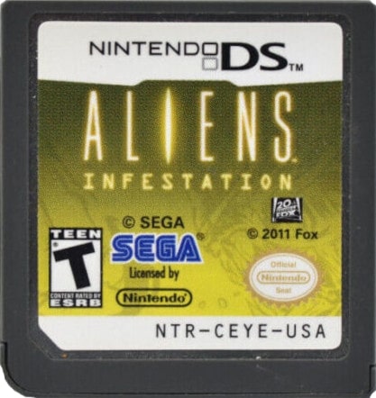 Aliens Infestation DS - Video Game - Used - CaveGamers - Image 3
