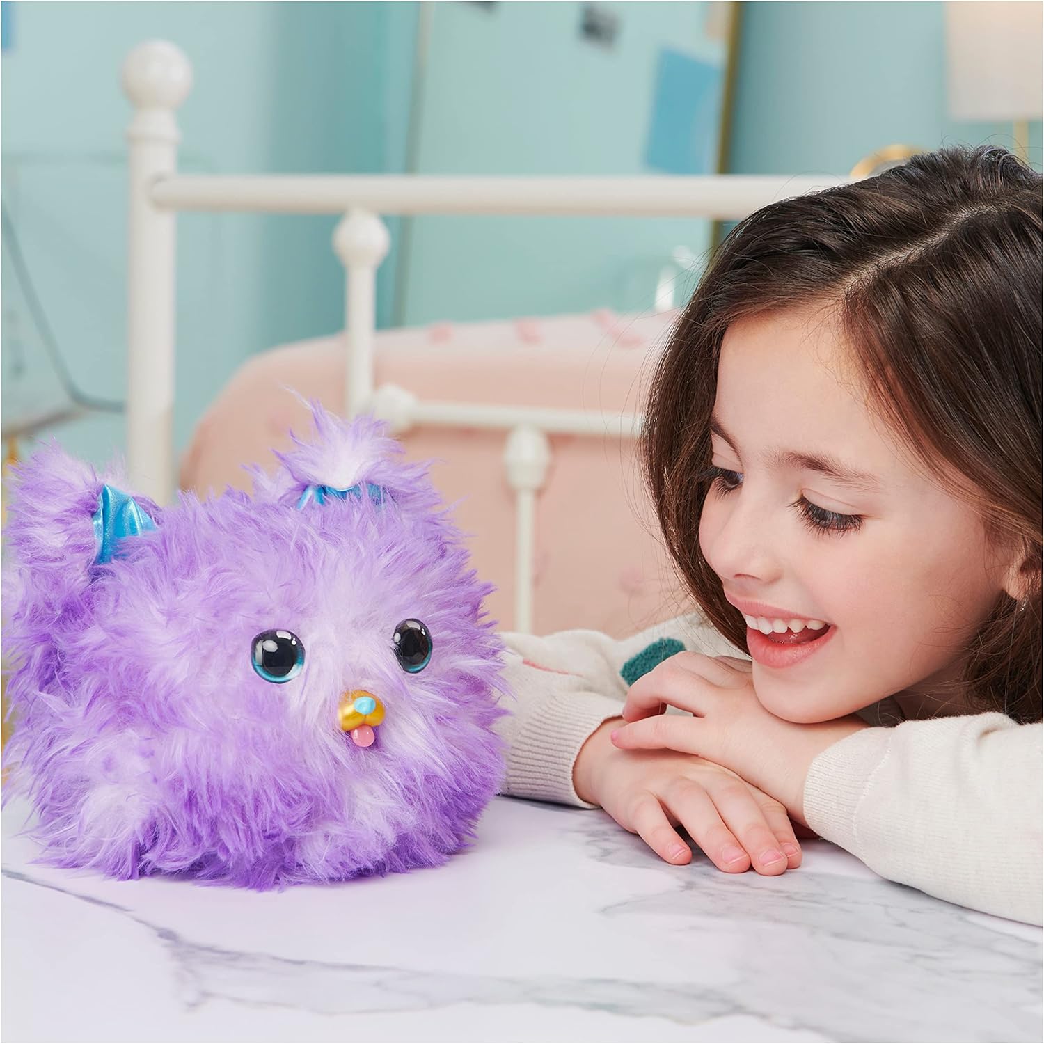 What the Fluff! Pupper-fluff - Purple Dog Fur Fluff - Toys - New - CaveGamers - Image 2