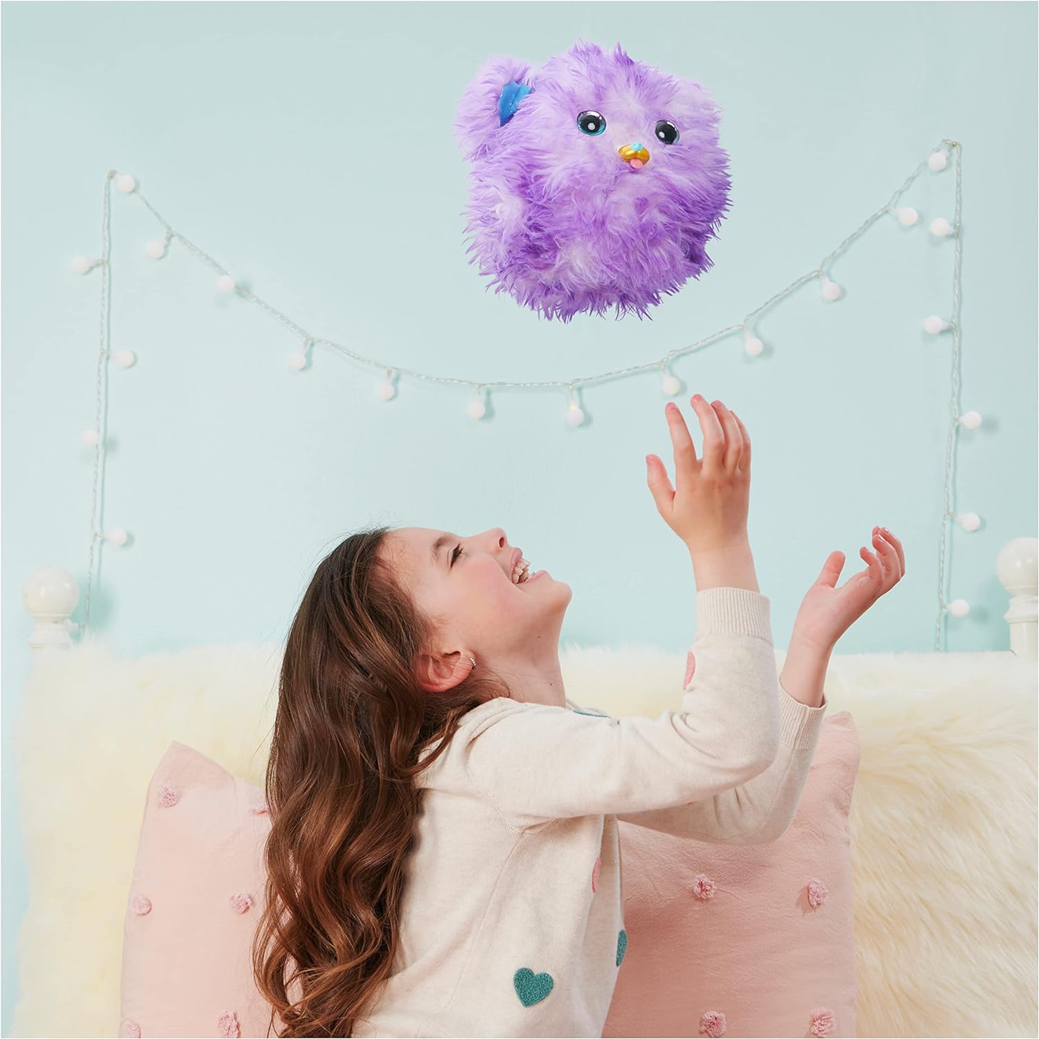 What the Fluff! Pupper-fluff - Purple Dog Fur Fluff