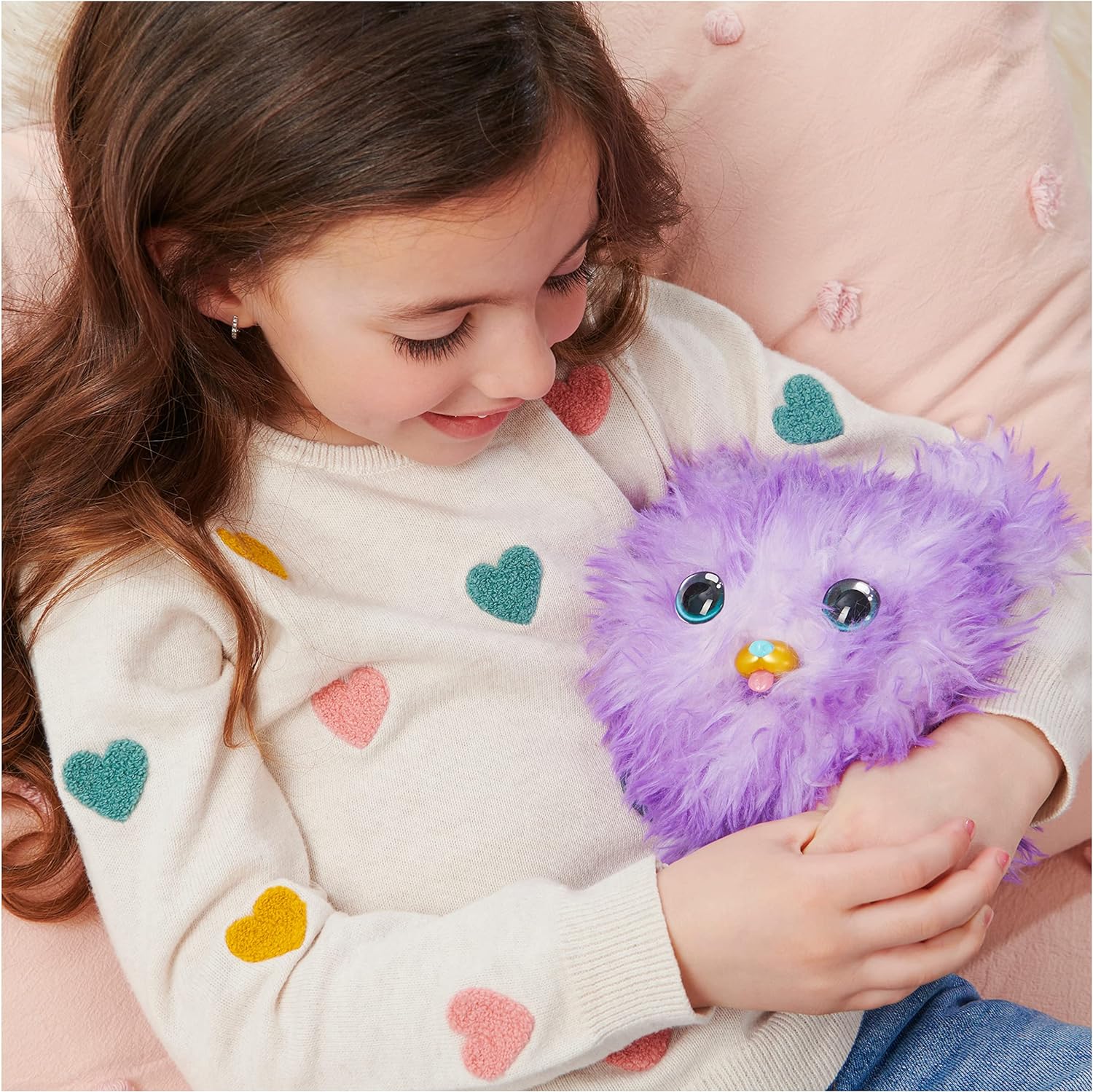 What the Fluff! Pupper-fluff - Purple Dog Fur Fluff