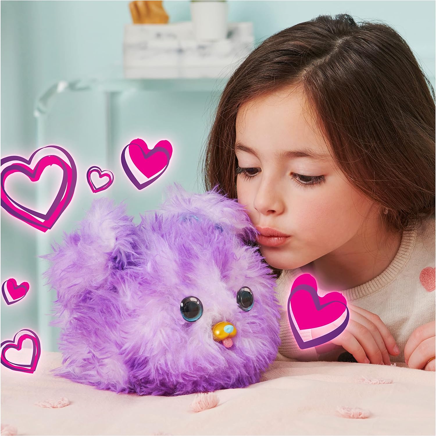 What the Fluff! Pupper-fluff - Purple Dog Fur Fluff