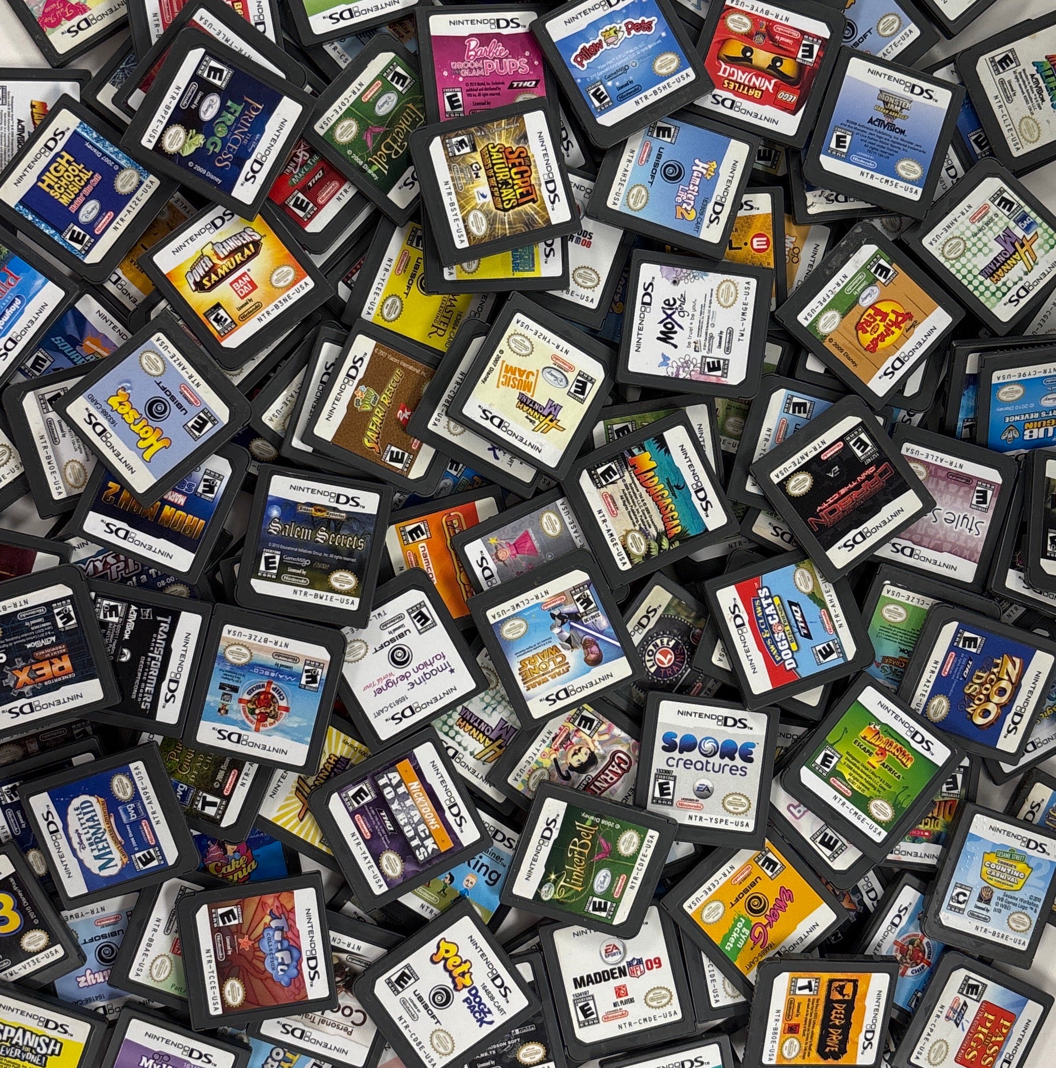 Mystery Mixed Lot of 15 Nintendo DS Games