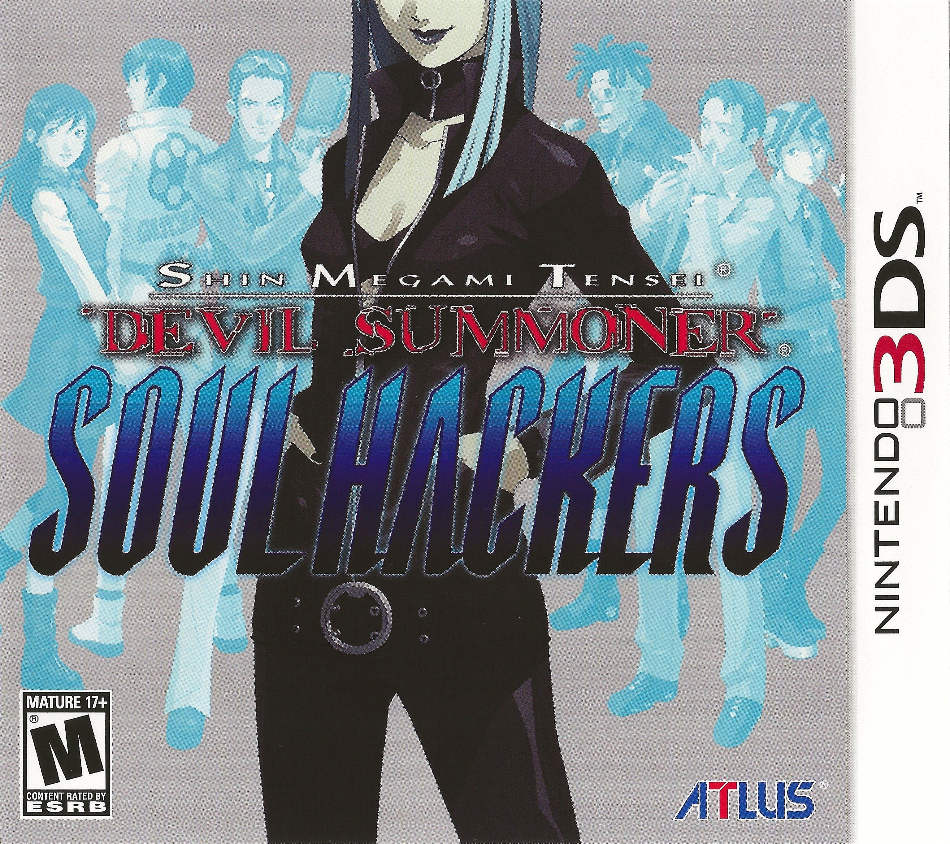 Shin Megami Tensei: Devil Summoner: Soul Hackers 3DS - Video Game - Used - CaveGamers