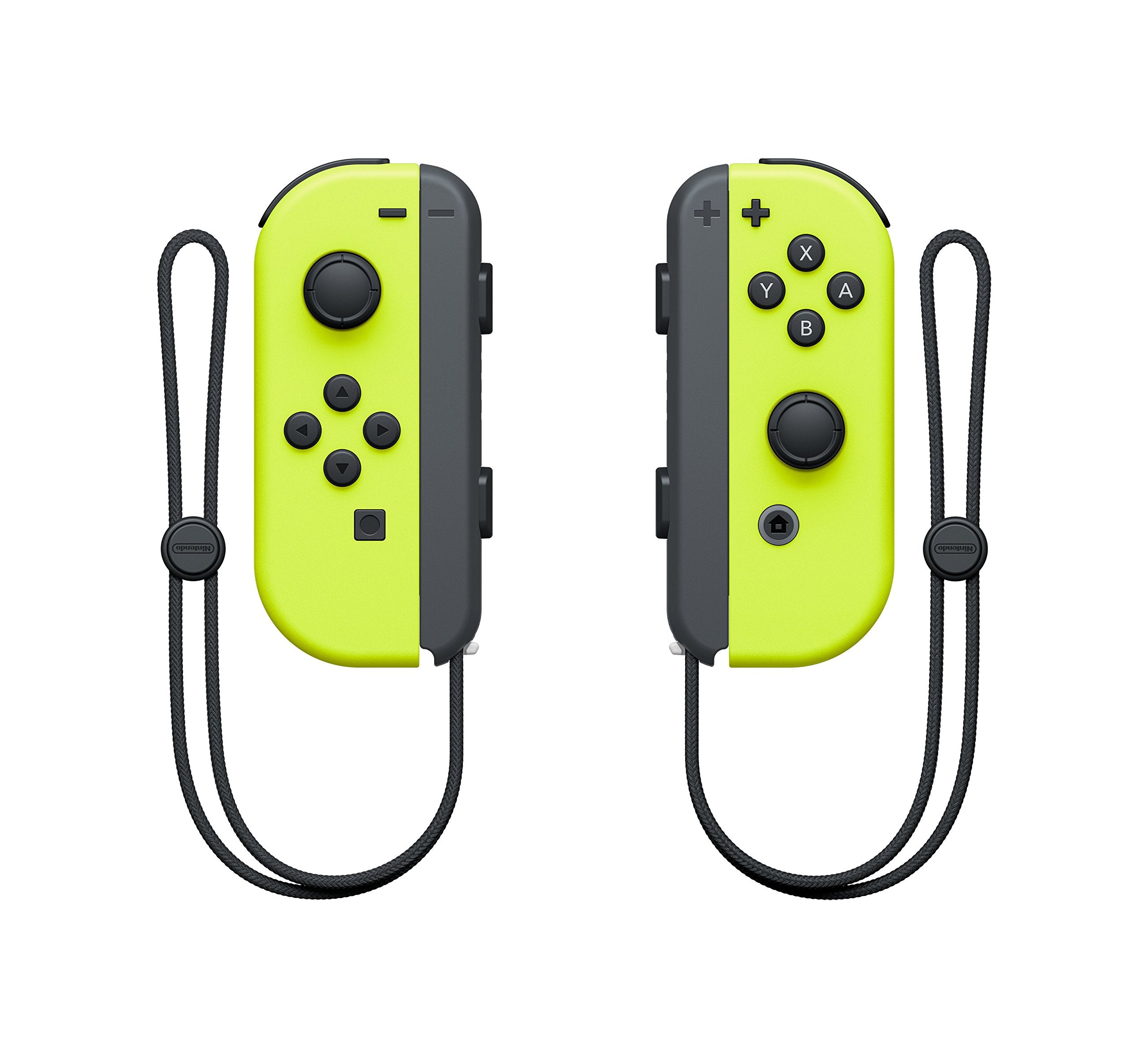 Switch Joy-Con Controllers - Neon Yellow Pair - Video Game Accessory - Used - CaveGamers