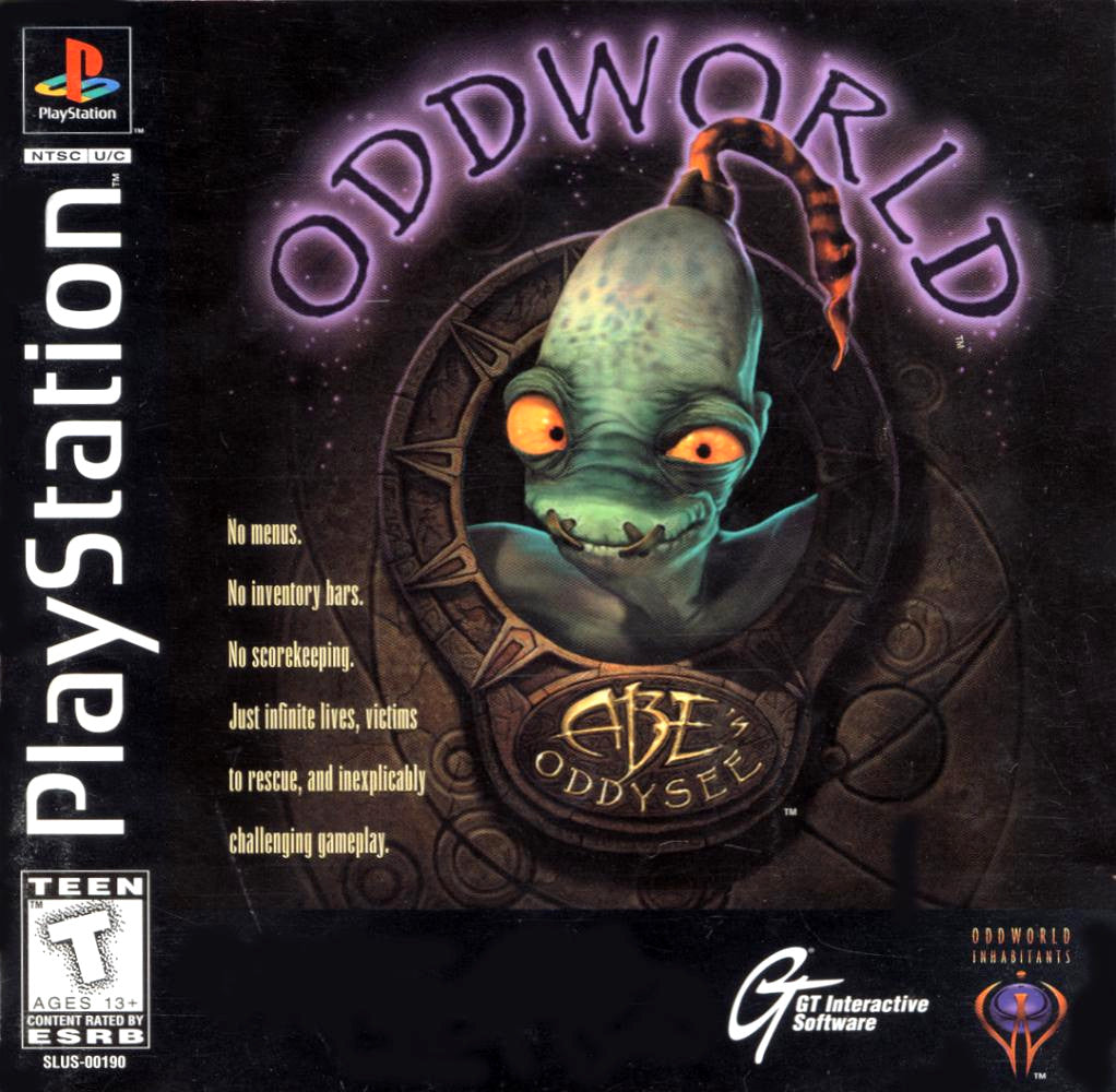 Oddworld Abe's Oddysee Playstation - Video Game - Used - CaveGamers