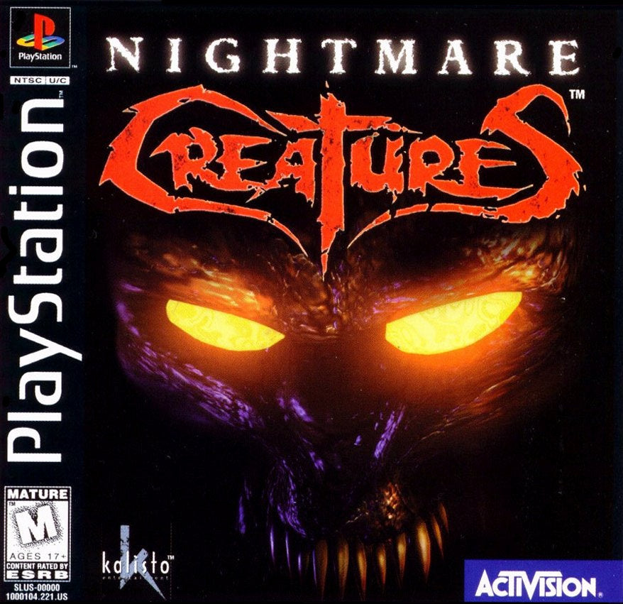 Nightmare Creatures Playstation - Video Game - Used - CaveGamers