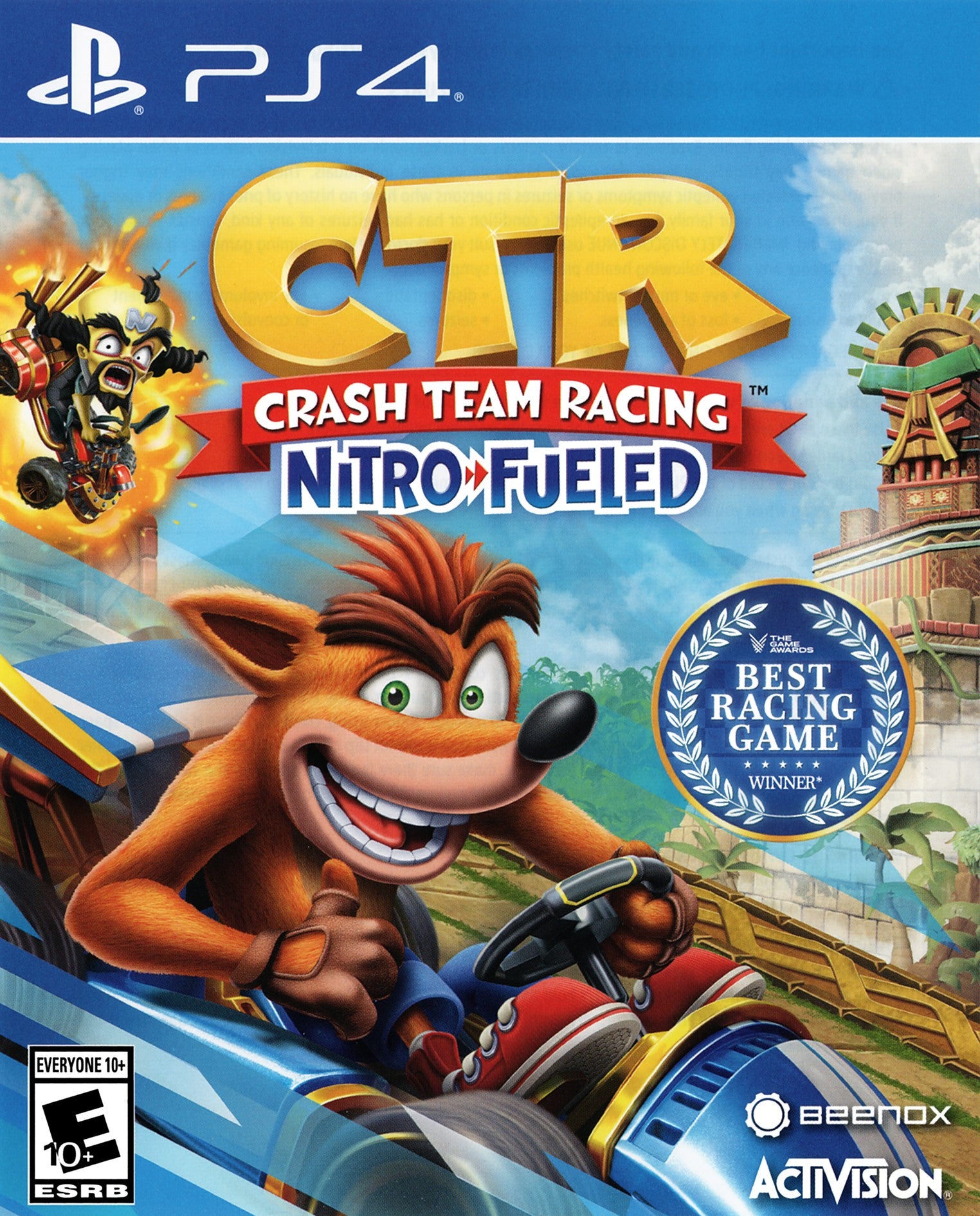 Crash Team Racing: Nitro-Fueled PS4 - Video Game - Used - CaveGamers