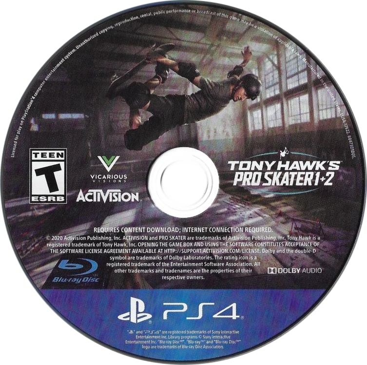 Tony Hawk's Pro Skater 1 + 2 PS4 - Video Game - Used - CaveGamers - Image 3