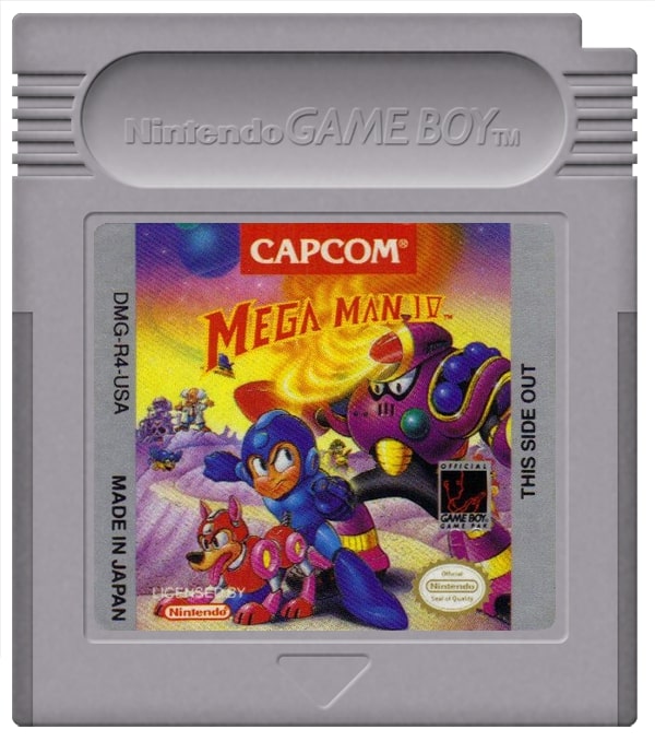 Mega Man IV Game Boy - Video Game - Used - CaveGamers - Image 3