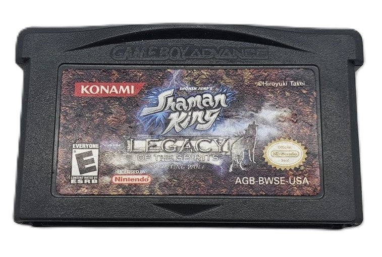 Shaman King: Legacy of Spirits Sprinting Wolf Game Boy Advance - Video Game - Used - CaveGamers - Image 3