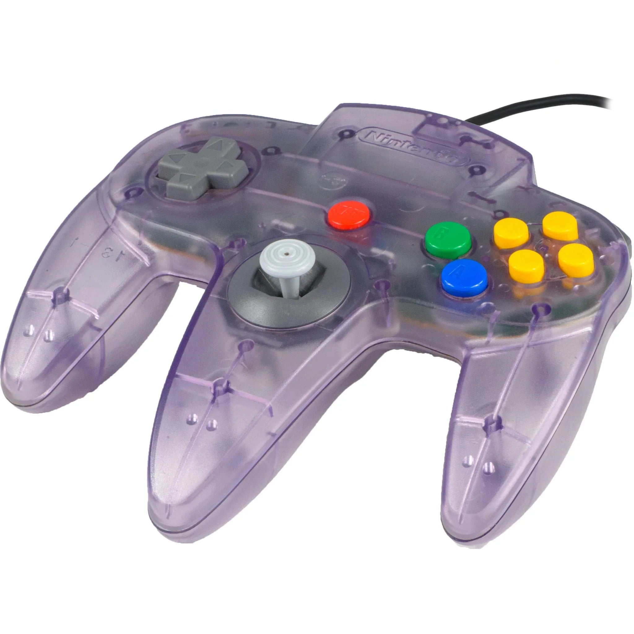 Nintendo 64 Controller - Atomic Purple N64 - Video Game Accessory - Used - CaveGamers