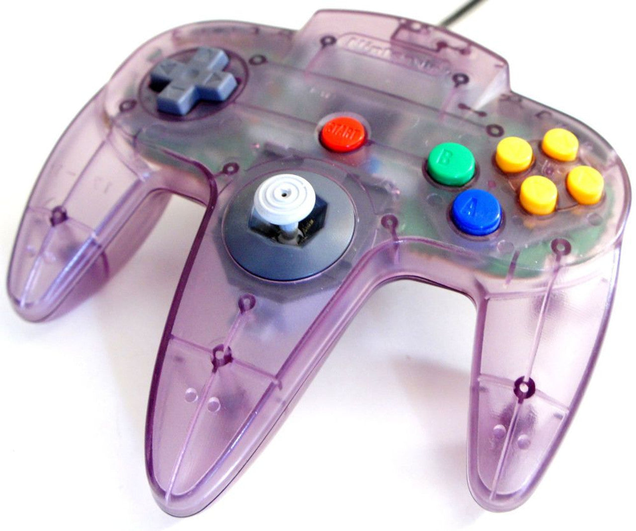 Nintendo 64 Controller - Atomic Purple N64 - Video Game Accessory - Used - CaveGamers - Image 2