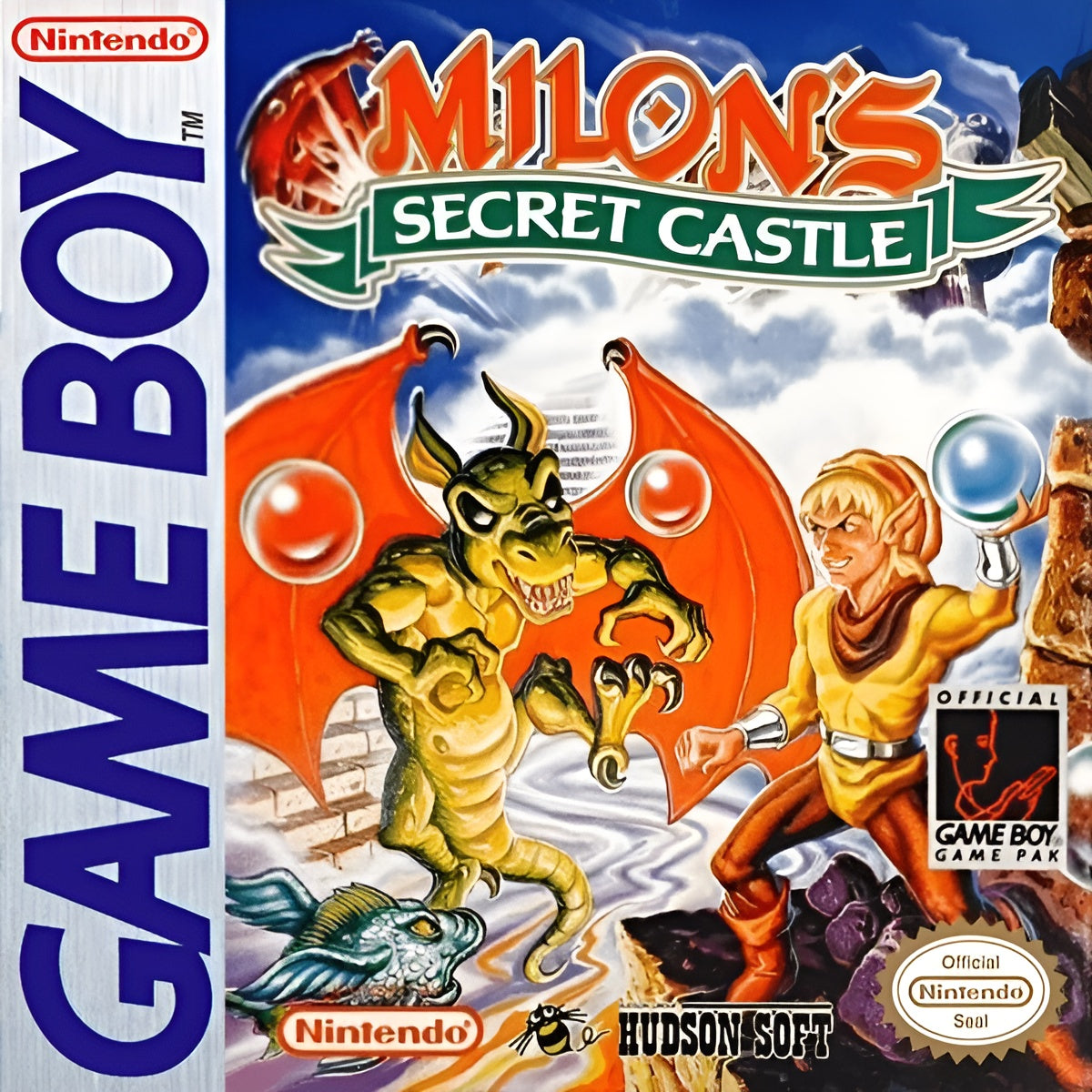 Milons Secret Castle Game Boy - Video Game - Used - CaveGamers