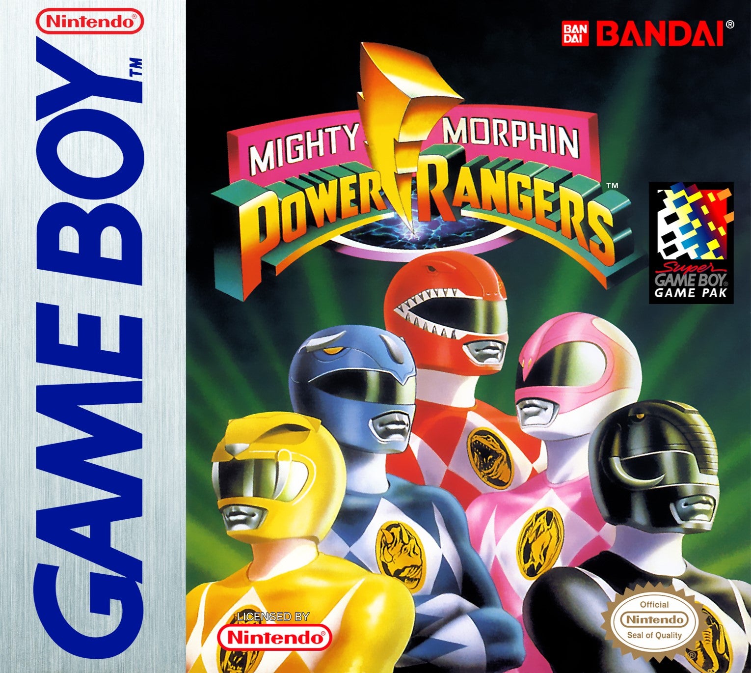 Mighty Morphin Power Rangers Game Boy - Video Game - Used - CaveGamers
