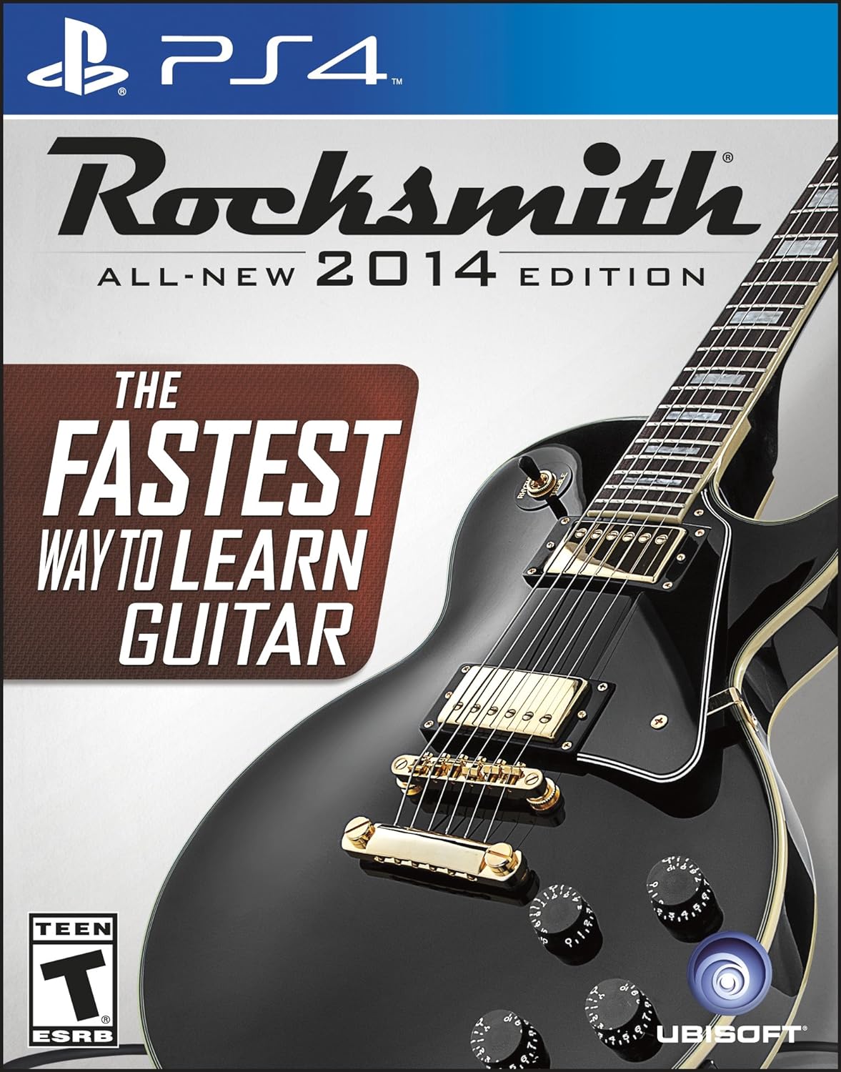 Rocksmith 2014 (with Real Tone Cable) PS4 - Video Game - Used - CaveGamers
