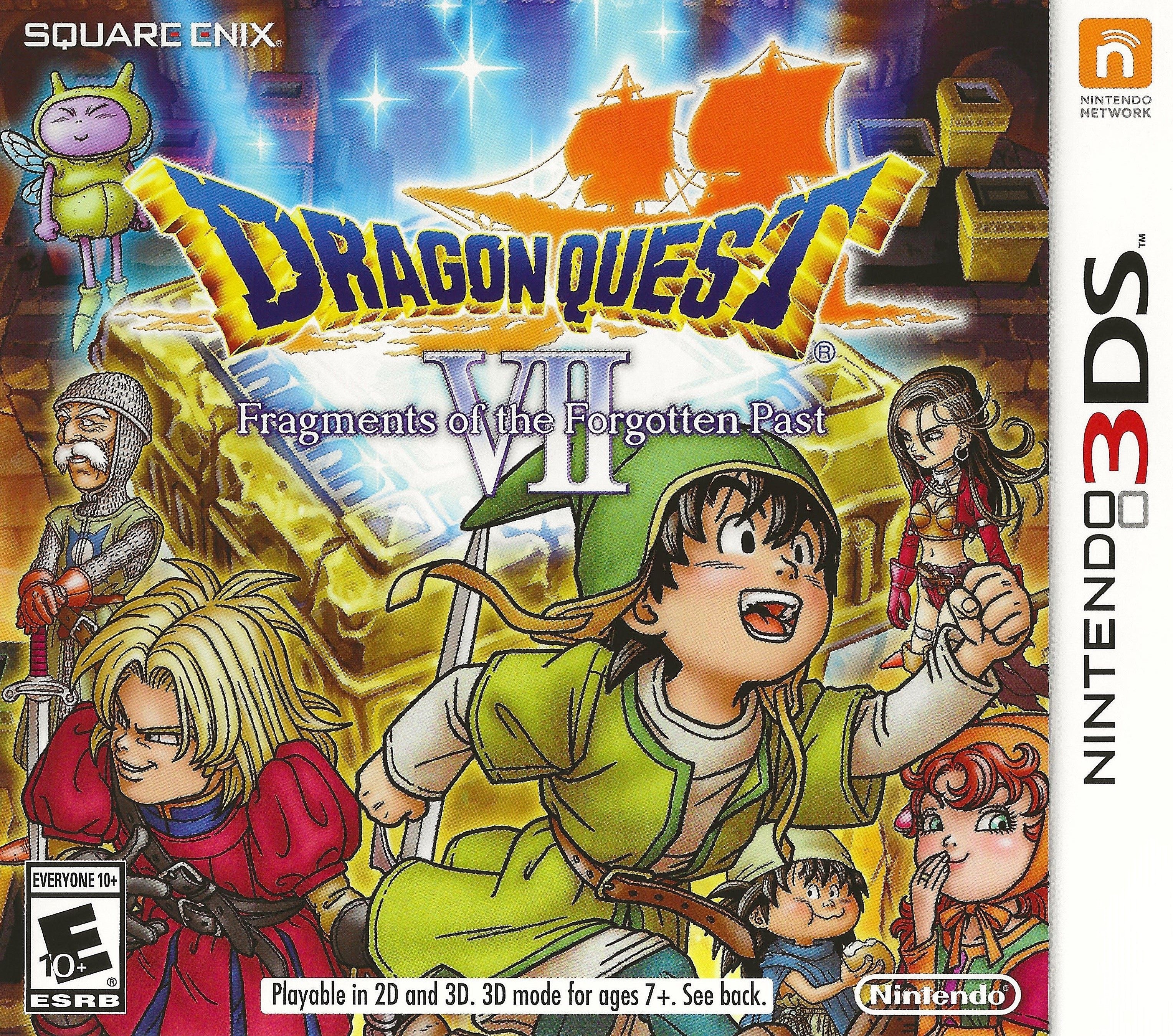 Dragon Quest VII: Fragments of the Forgotten Past 3DS - Video Game - Used - CaveGamers