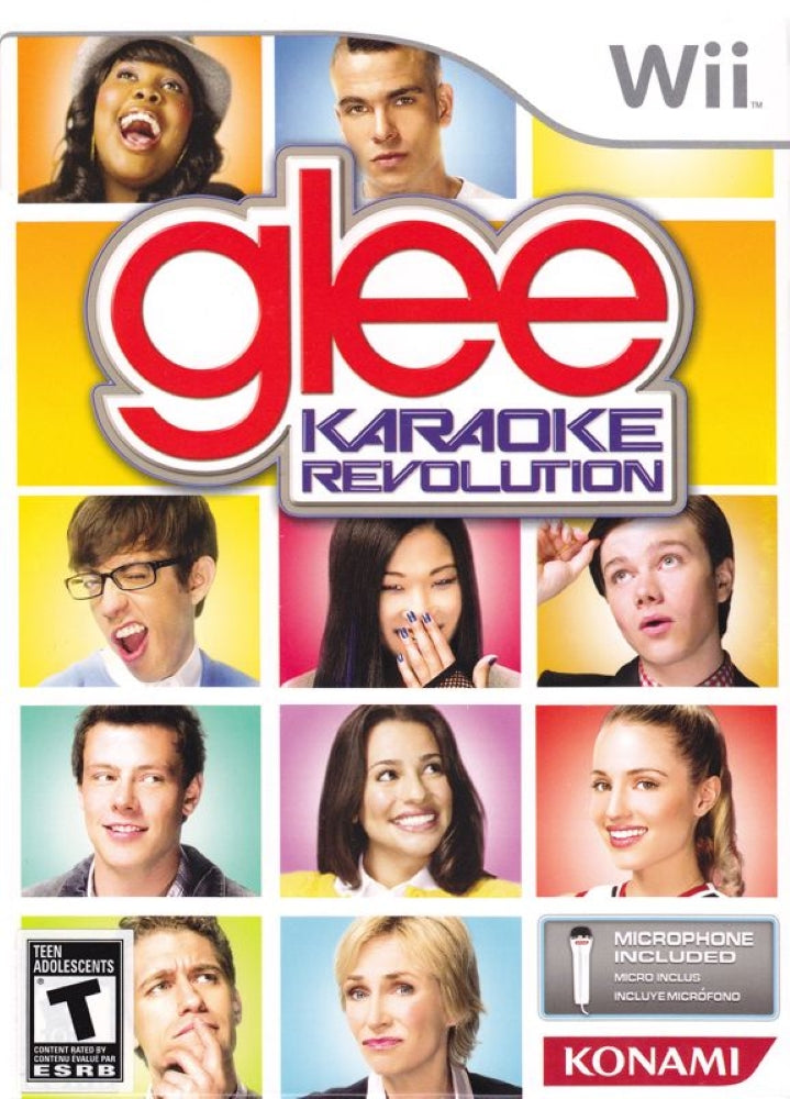 Karaoke Revolution Glee Wii - Video Game - Used - CaveGamers