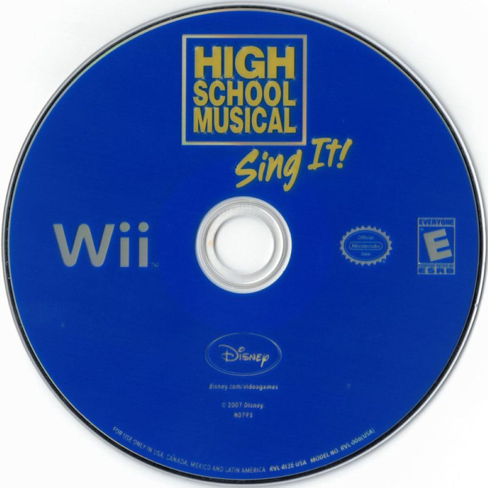 High School Musical Sing It Game Only