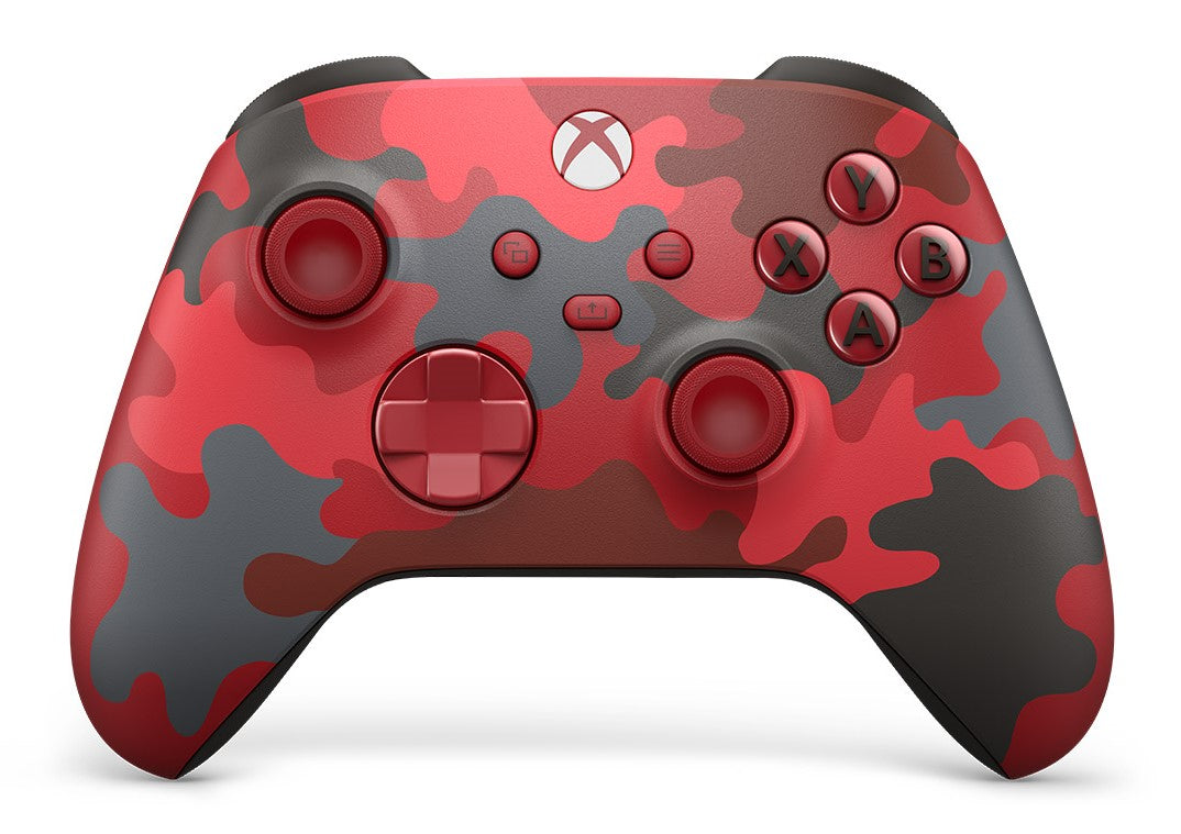 Xbox Series X Wireless Controller - Daystrike Camo Red - Video Game Accessory - Used - CaveGamers