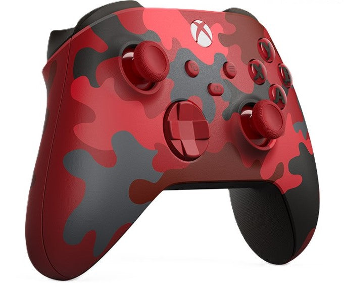 Xbox Series X Wireless Controller - Daystrike Camo Red - Video Game Accessory - Used - CaveGamers - Image 2