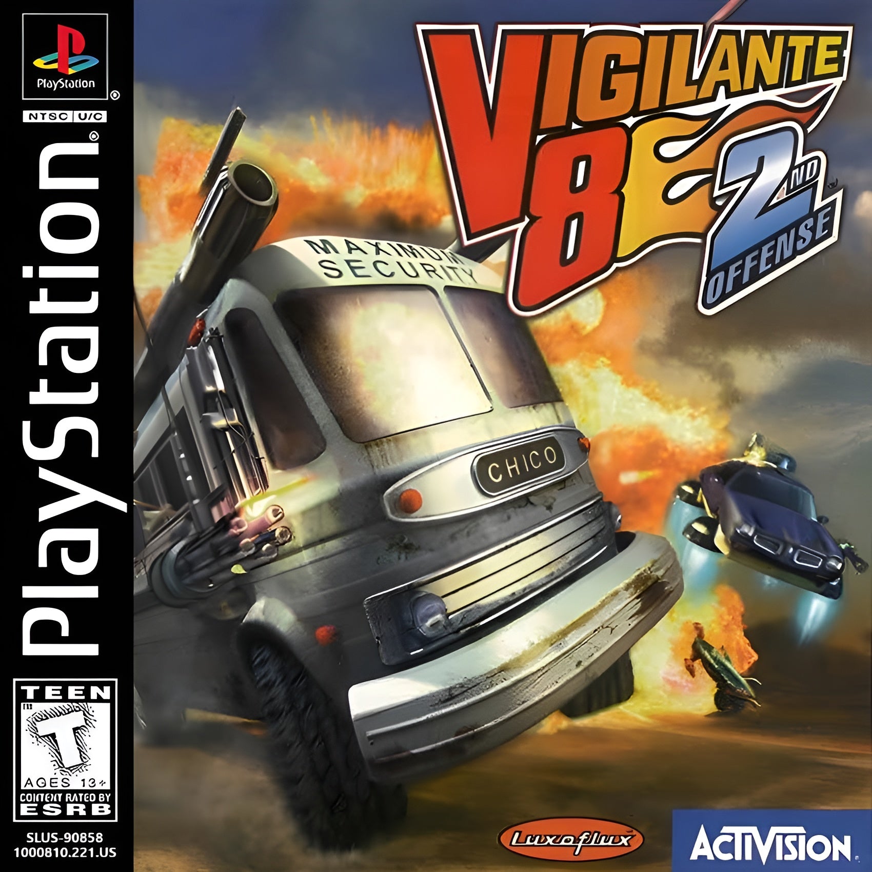 Vigilante 8: 2nd Offense Playstation - Video Game - Used - CaveGamers