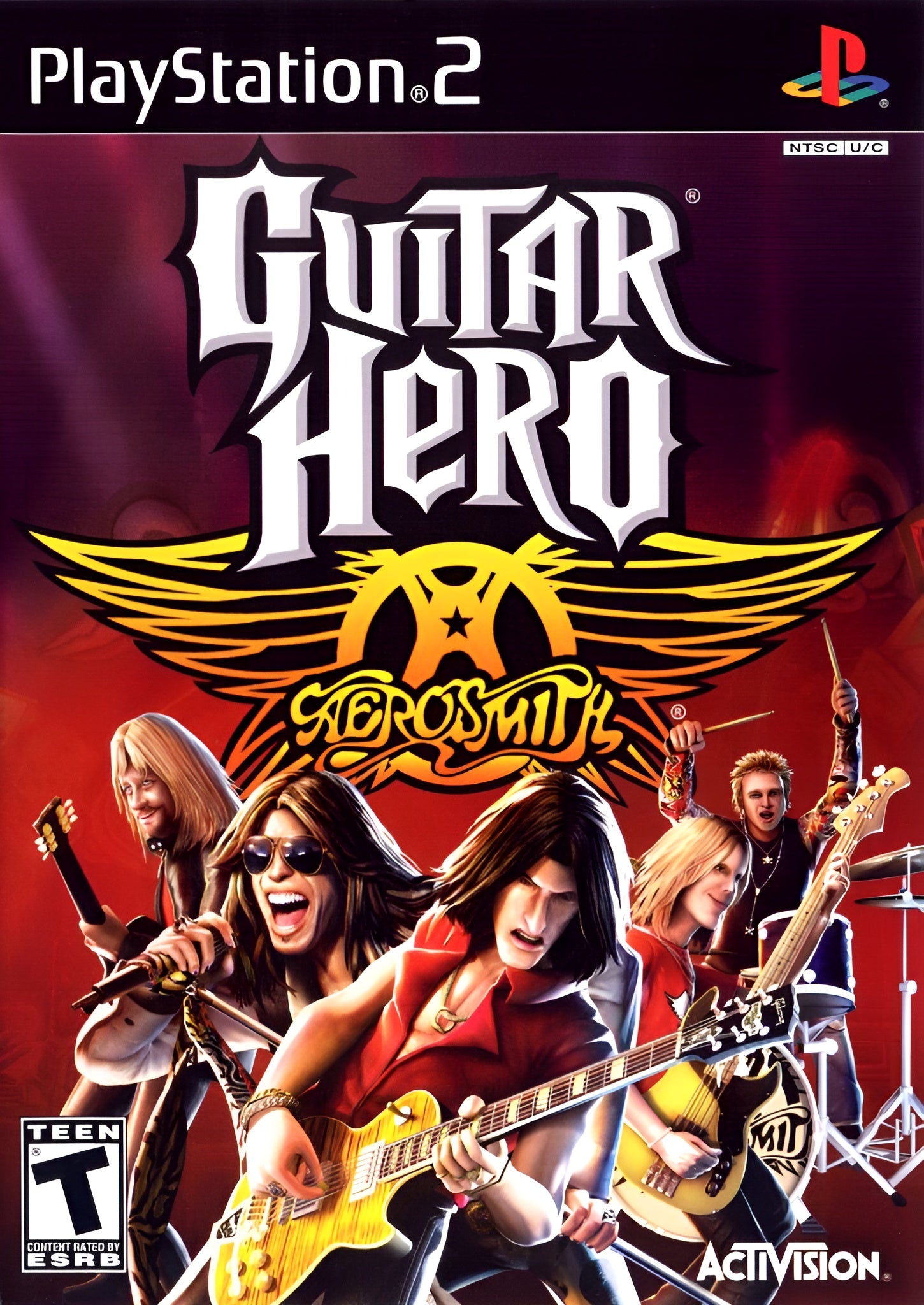 Guitar Hero Aerosmith PS2 - Video Game - Used - CaveGamers