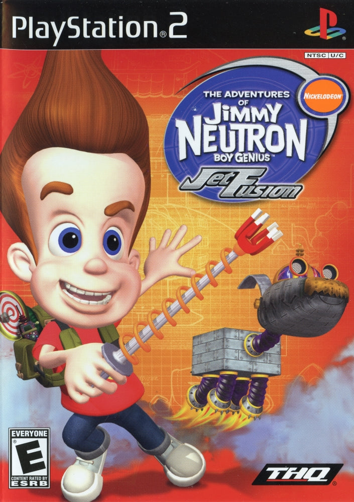 Jimmy Neutron Boy Genius: Jet Fusion PS2 - Video Game - Used - CaveGamers