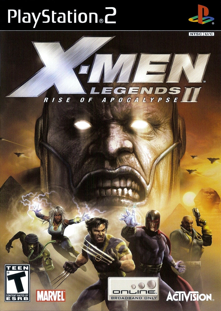 X-Men Legends 2 Rise of Apocalpyse PS2 - Video Game - Used - CaveGamers
