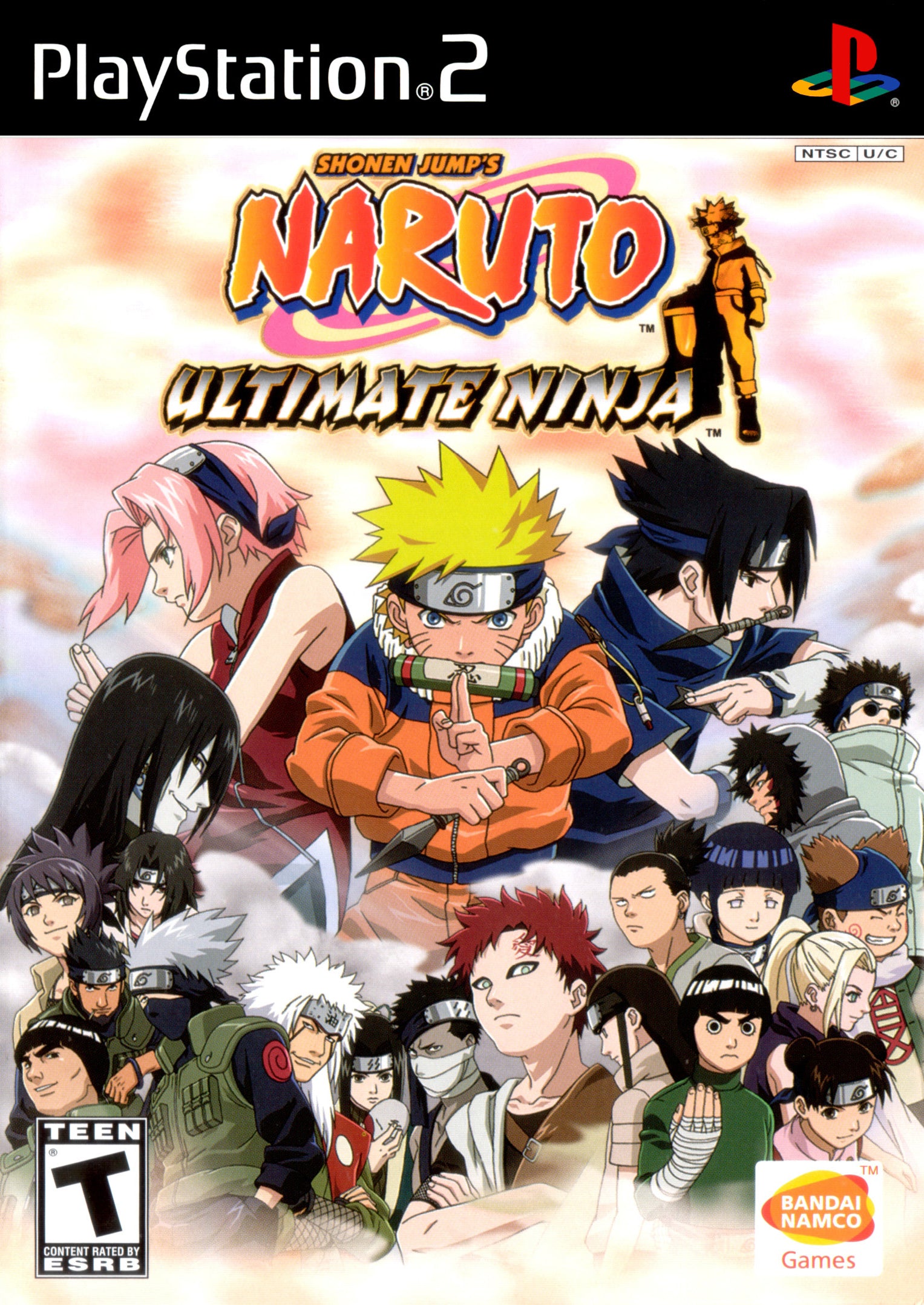 Naruto: Ultimate Ninja PS2 - Video Game - Used - CaveGamers