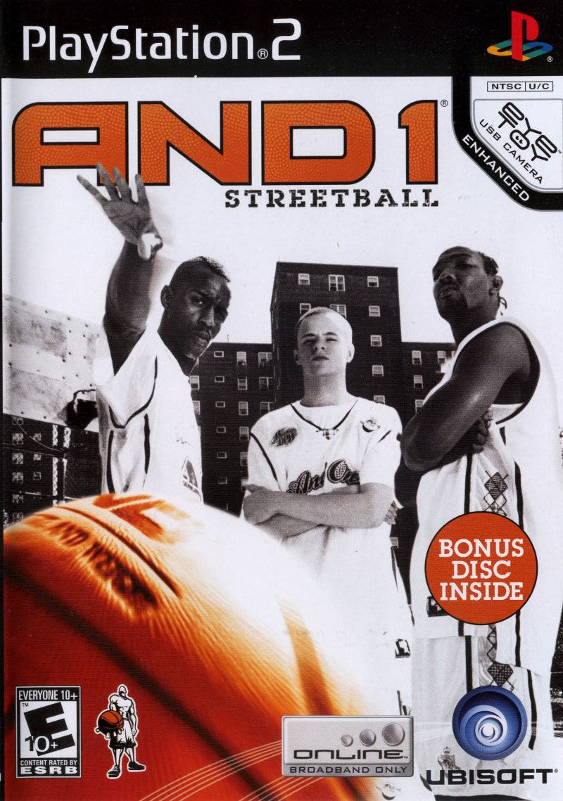 AND 1 Streetball PS2 - Video Game - Used - CaveGamers