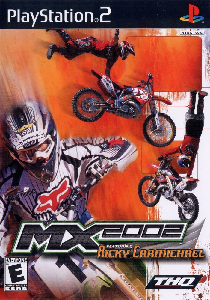 MX 2002 Featuring Ricky Carmichael PS2 - Video Game - Used - CaveGamers
