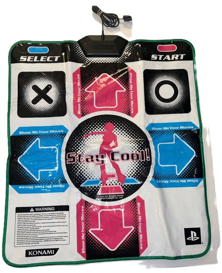 Dance Dance Revolution Dance Pad PS2 - Video Game Accessory - Used - CaveGamers