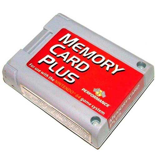 Nintendo 64 Memory Card Plus