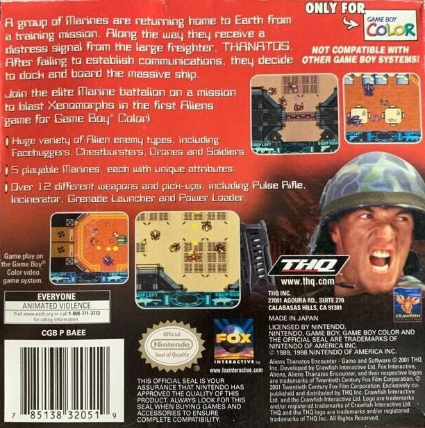 Aliens Thanatos Encounter
