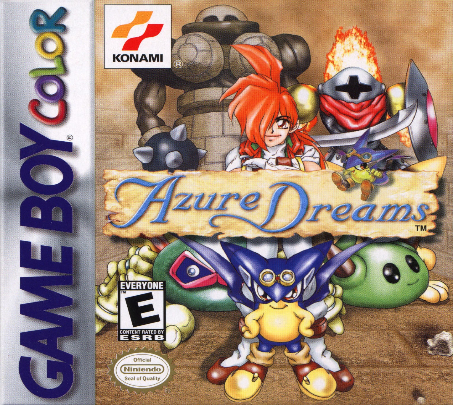 Azure Dreams Game Boy Color - Video Game - Used - CaveGamers