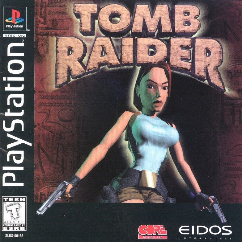Tomb Raider Playstation - Video Game - Used - CaveGamers