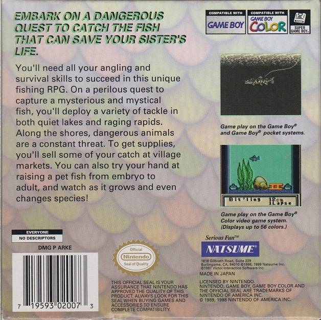 Legend of the River King Game Boy Color - Video Game - Used - CaveGamers - Image 2