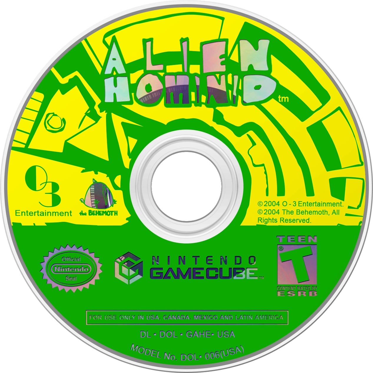 Alien Hominid GameCube - Video Game - Used - CaveGamers - Image 3