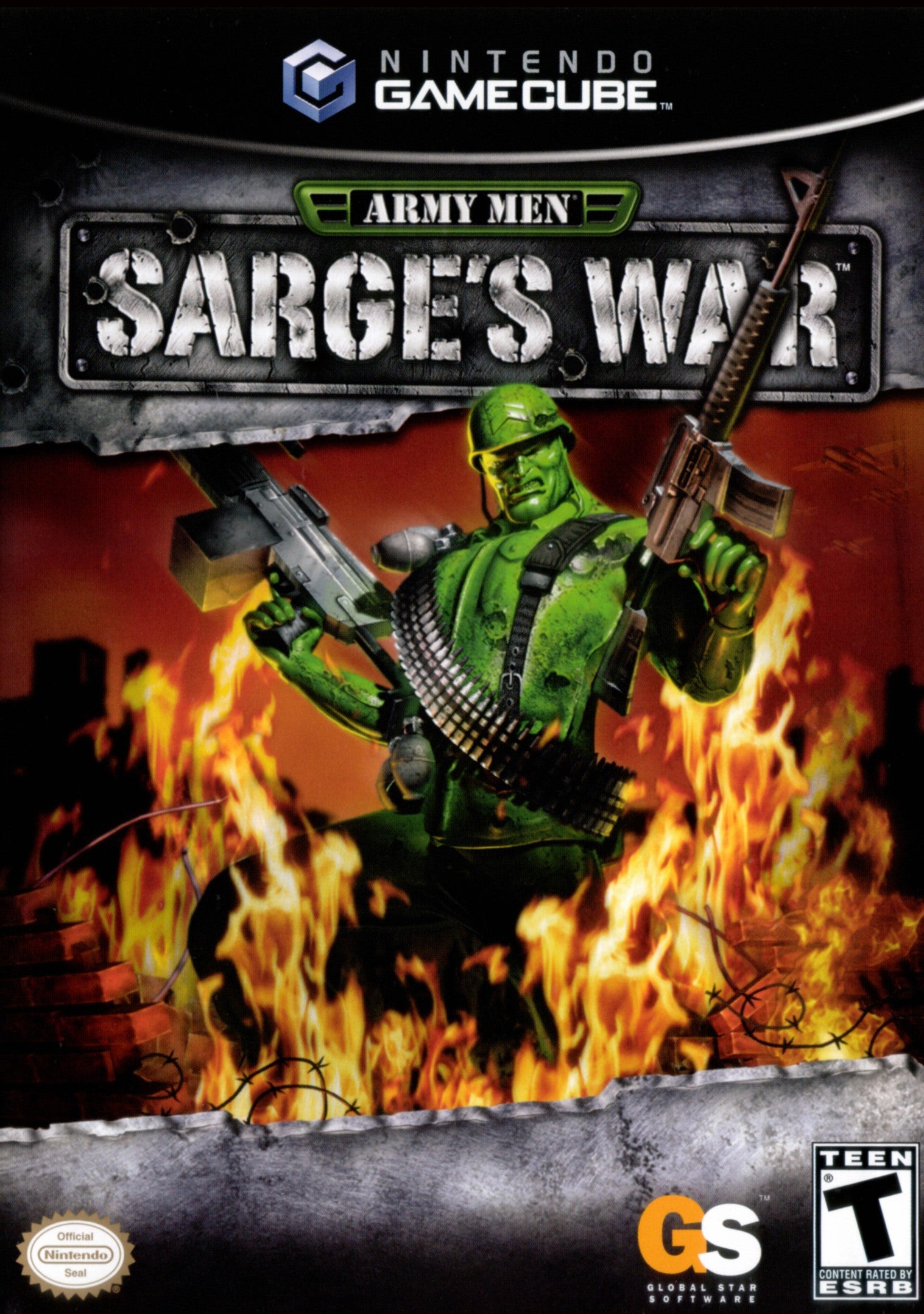 Army Men Sarge's War GameCube - Video Game - Used - CaveGamers