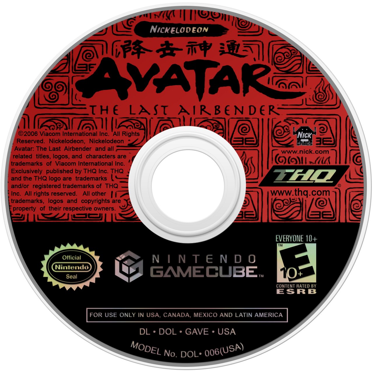 Avatar the Last Airbender GameCube - Video Game - Used - CaveGamers - Image 3